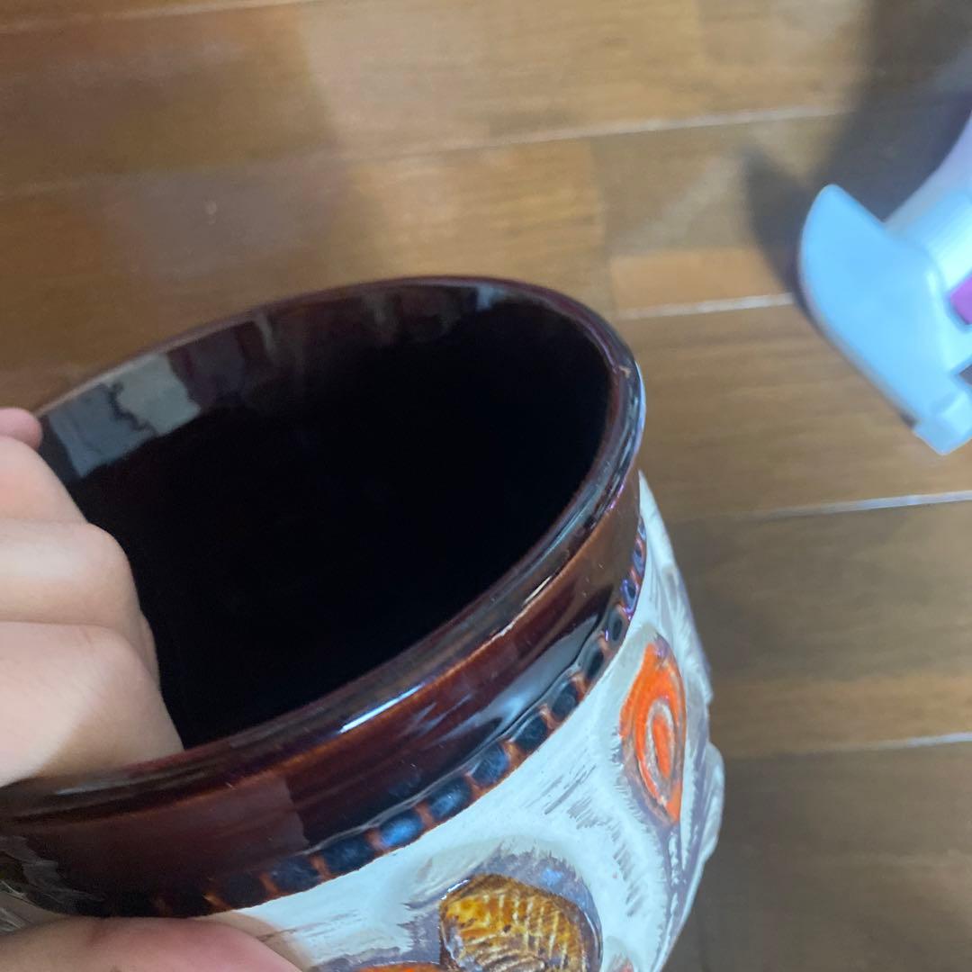 【W.GERMANY』西ドイツ　ヴィンテージ　壺 花瓶