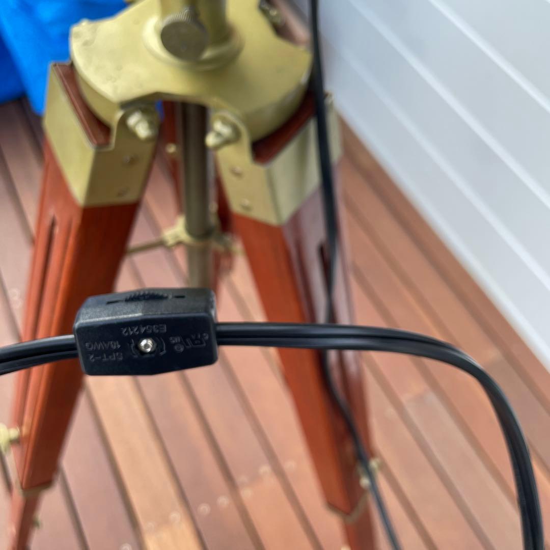 新品未使用アンティーク調インテリア❗️フロアスタンドライト