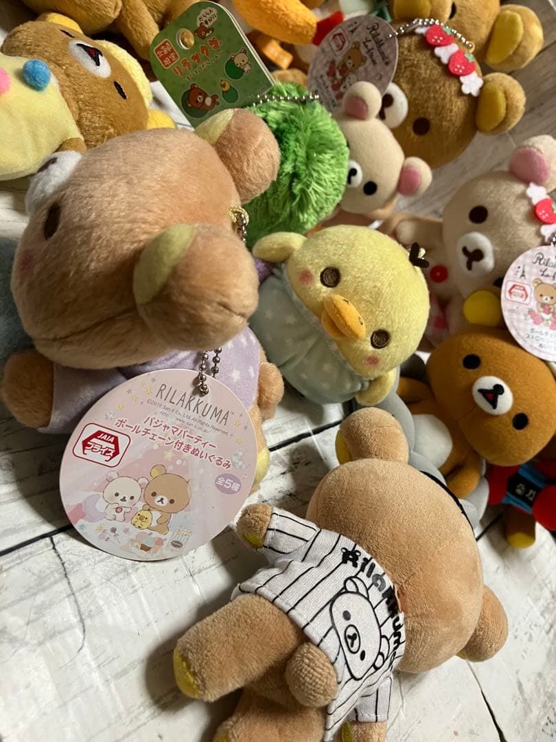 【美品/タグ付き】リラックマ コリラックマ いちご　ストロベリーバスケット