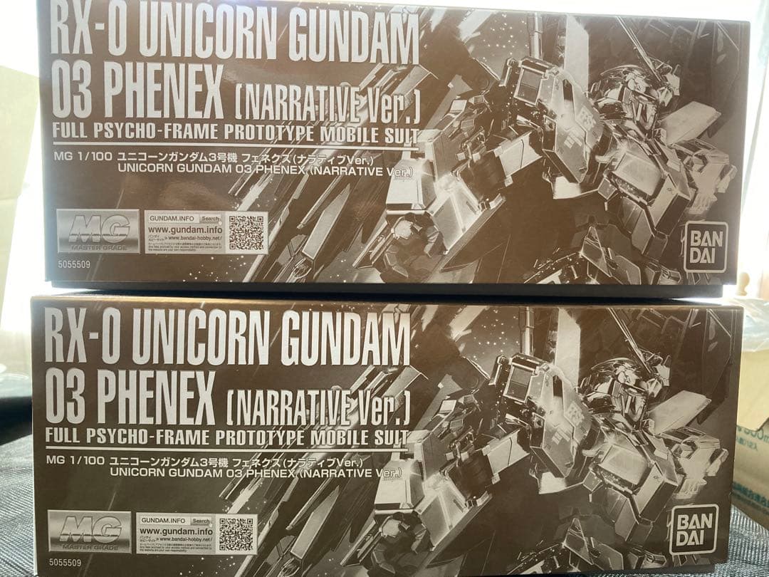 MG ユニコーンガンダム3号機 フェネクス （ナラティブVer.）x2体
