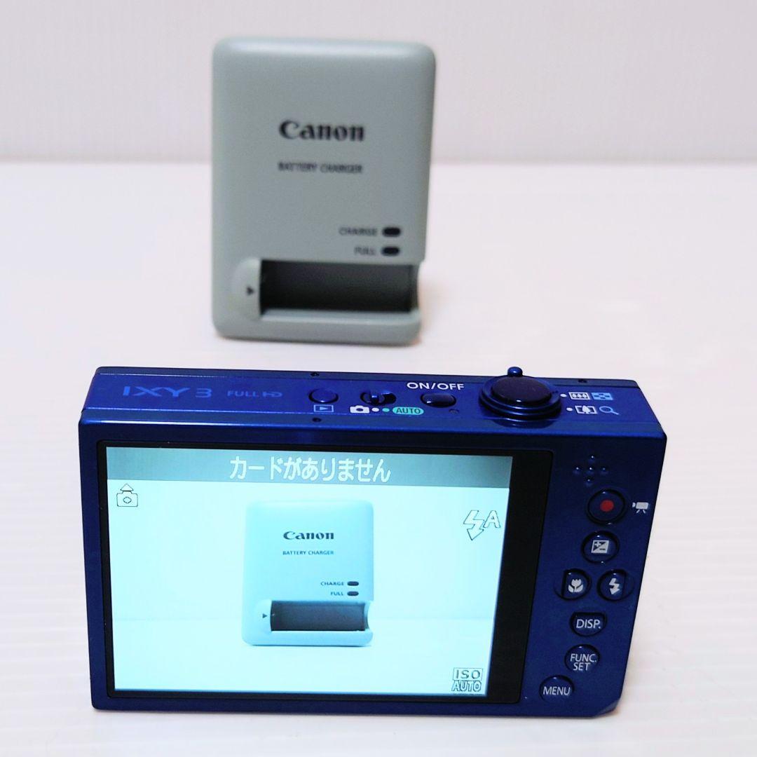 Canon IXY3 コンパクトデジタルカメラ ブルー