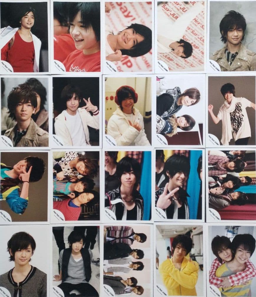 知念侑李 Hey!Say!Jump 公式写真 266枚 デビュー～2024 海外