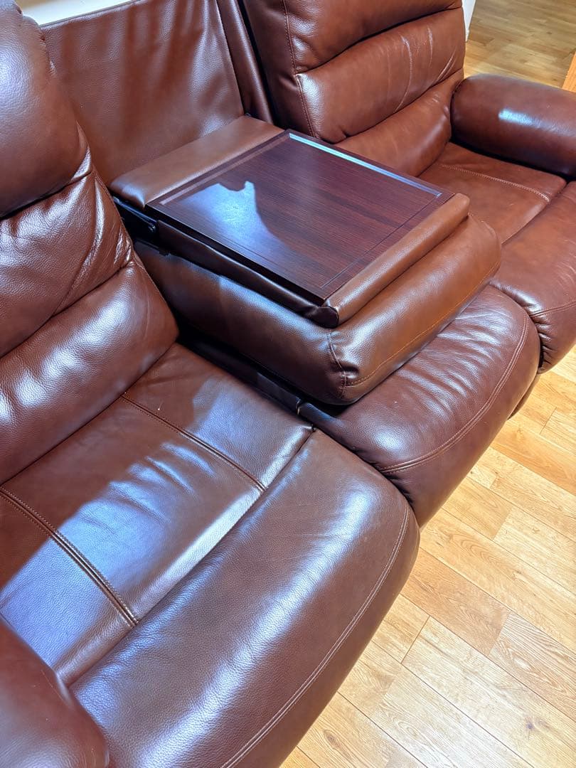 【3/11まで引取限定】ニトリ ビリーバー3 電動リクライニングソファ