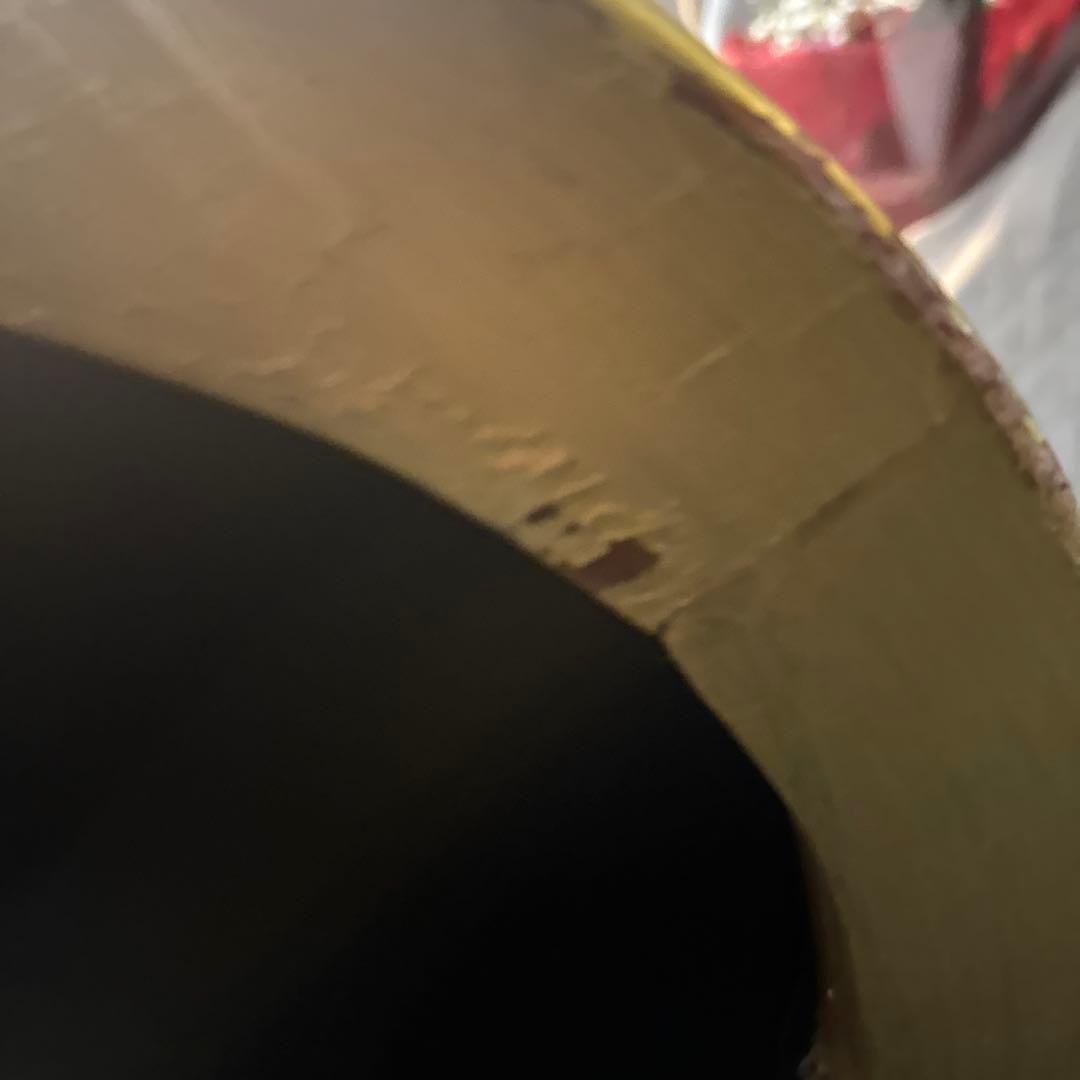 サロン使用 アンティーク調 ゴールドチェア 4脚