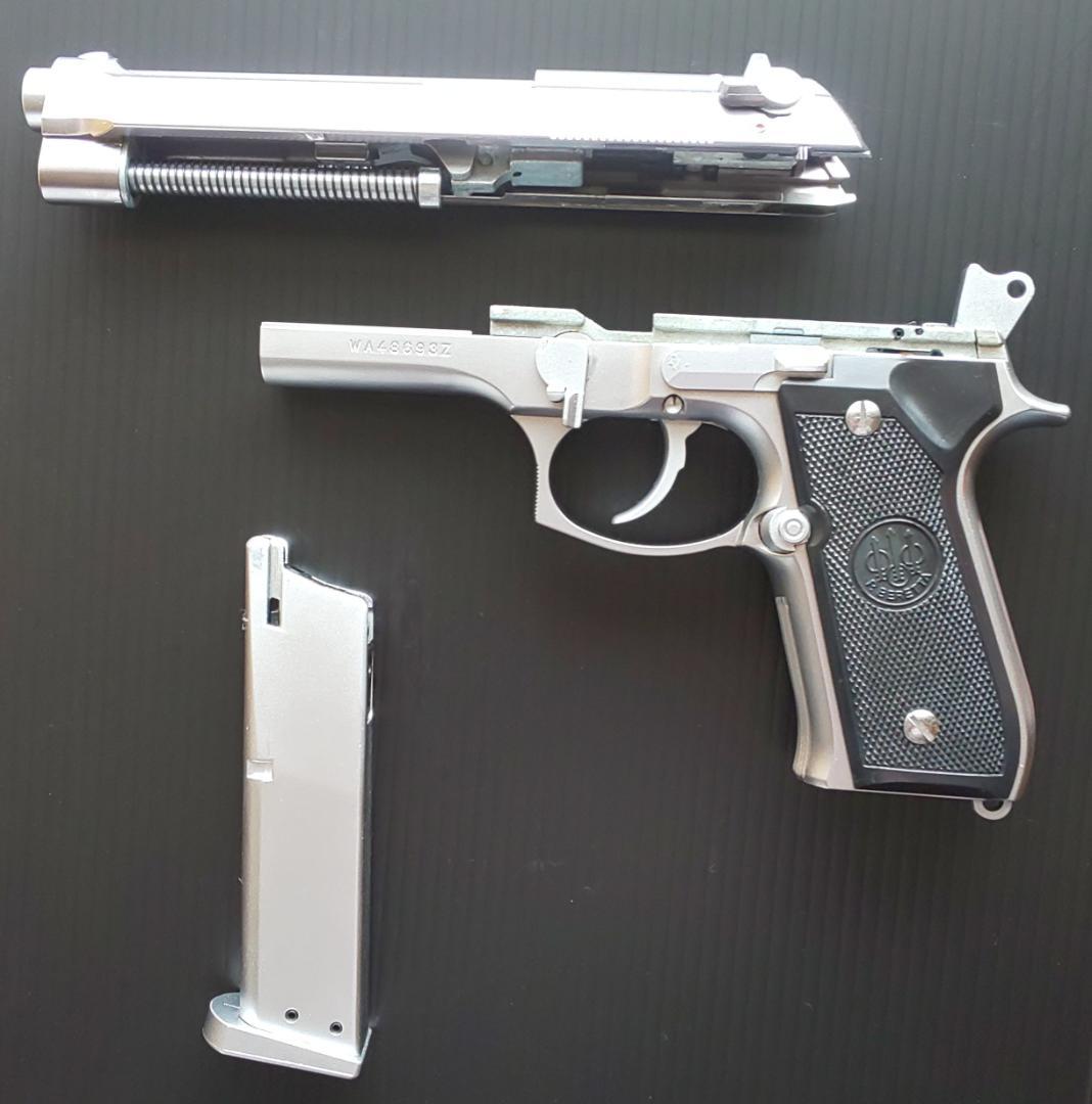 【希少】WA(ウエスタンアームズ) ベレッタM92FS INOX(アイノックス)