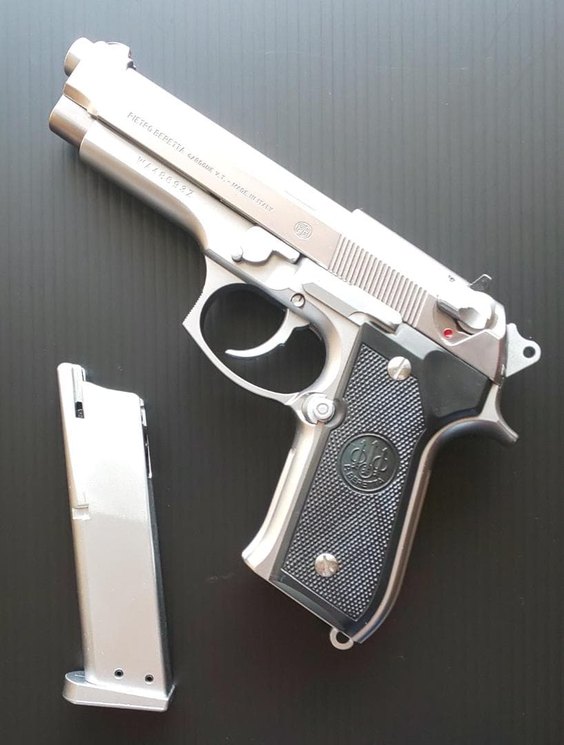 【希少】WA(ウエスタンアームズ) ベレッタM92FS INOX(アイノックス)