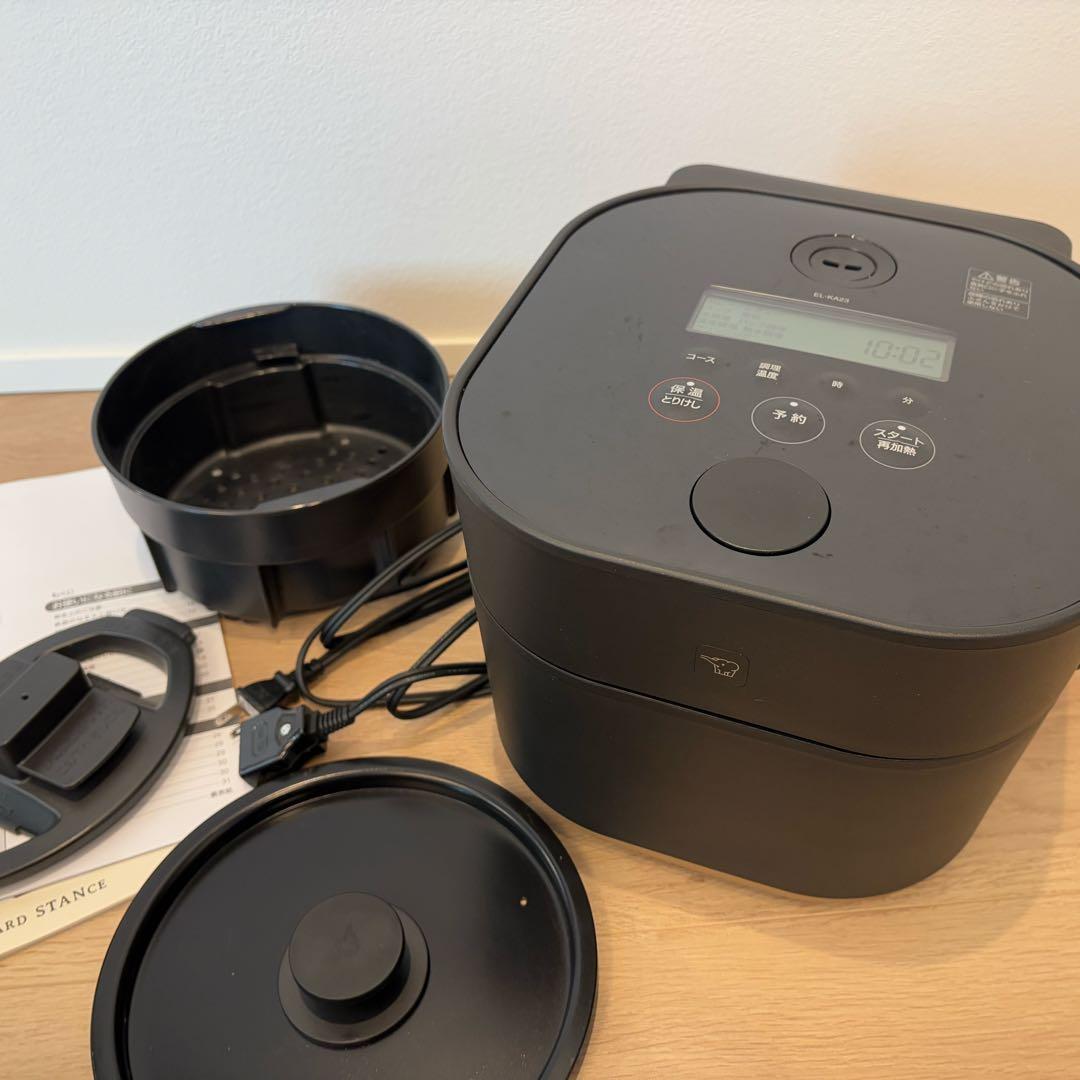 美品ZOJIRUSHI象印STAN. EL-KA23-BA [ブラック]