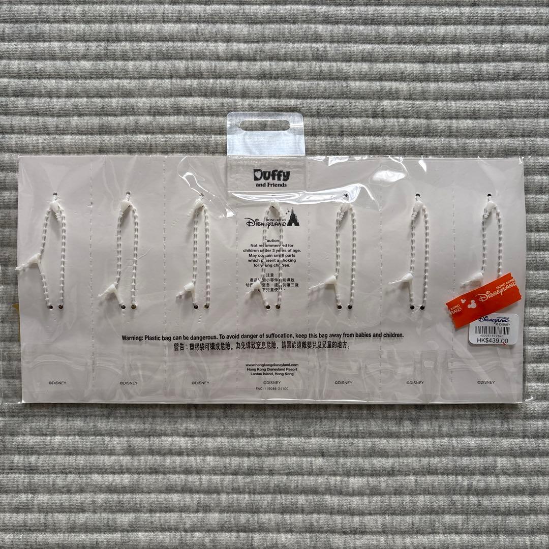 香港ディズニー　ダッフィーフレンズ　キーホルダー　キーチェーン　7点セット