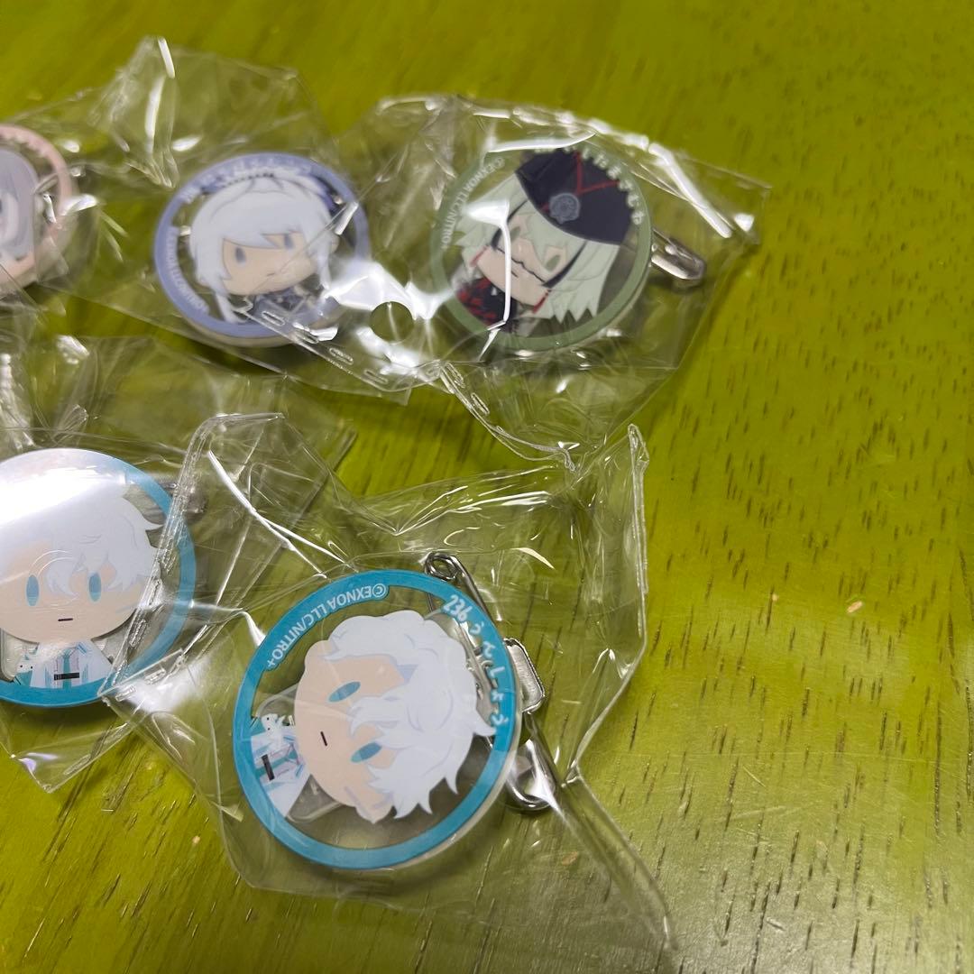 刀剣乱舞 御伴散歩 クリアバッジ 京極政宗 石田正宗 雲生 古今伝授 人間無骨