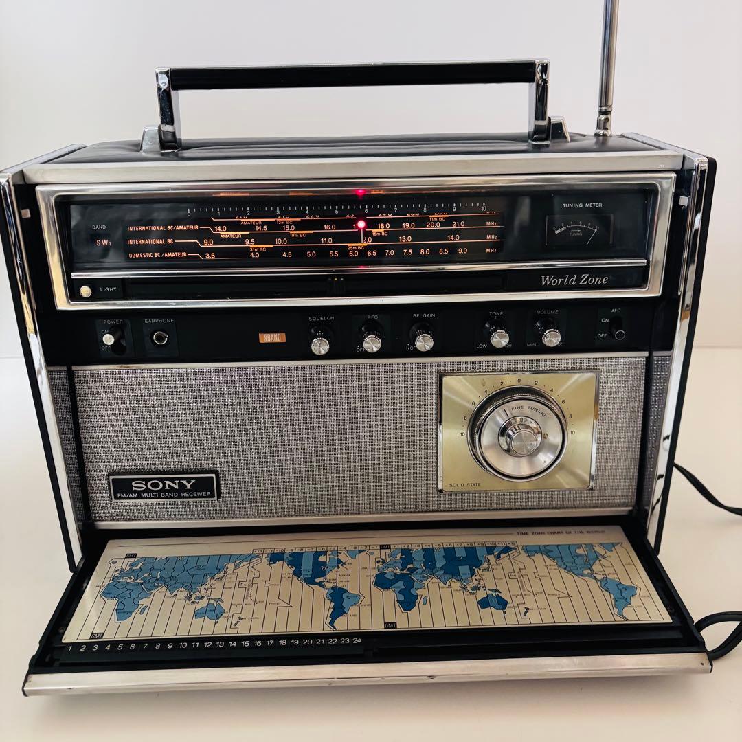 【超希少】SONY マルチバンドレシーバー　CRF-5090 BCLラジオ