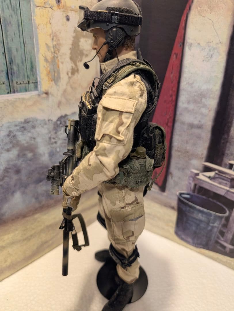 1/6 デルタフォース フィギュア ブラックフォークダウン