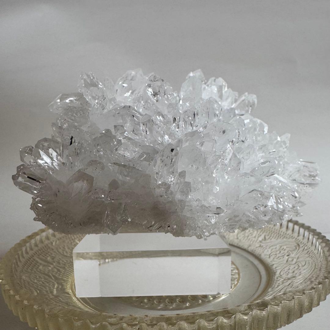 菊花水晶 クリアクォーツクラスター◇ Chrysanthemum Quartz
