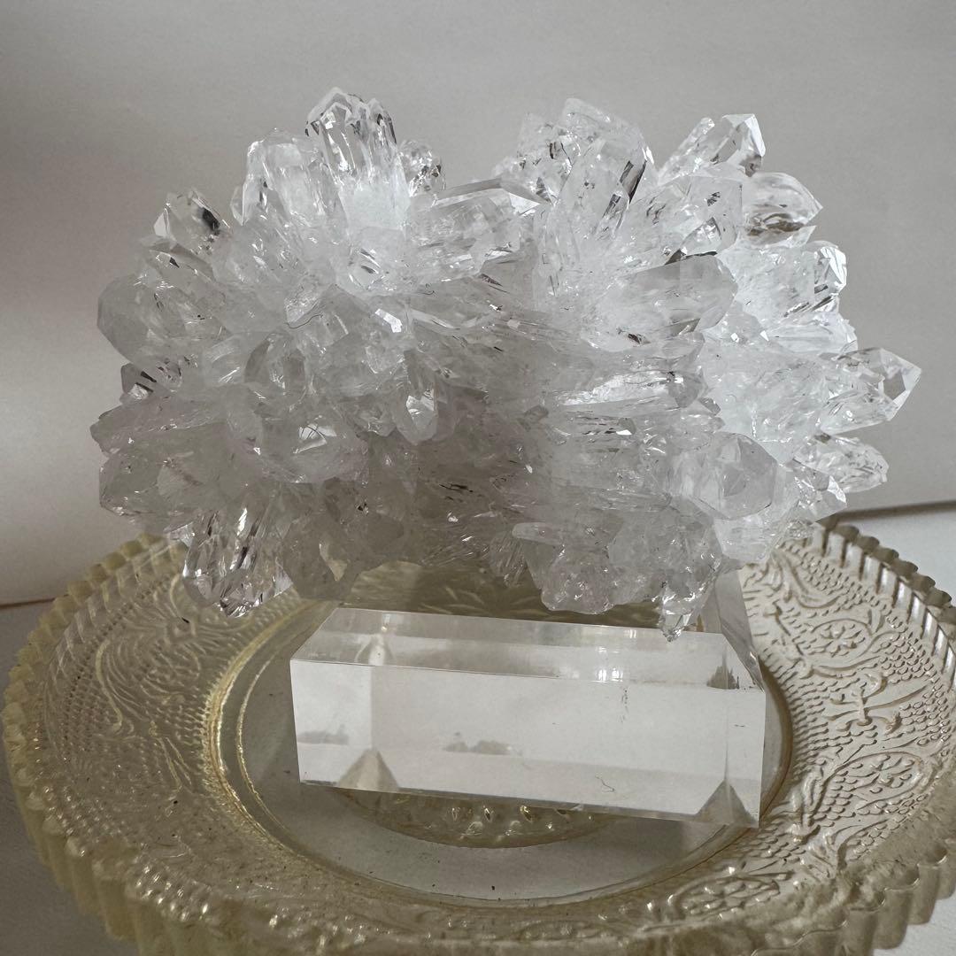 菊花水晶 クリアクォーツクラスター◇ Chrysanthemum Quartz