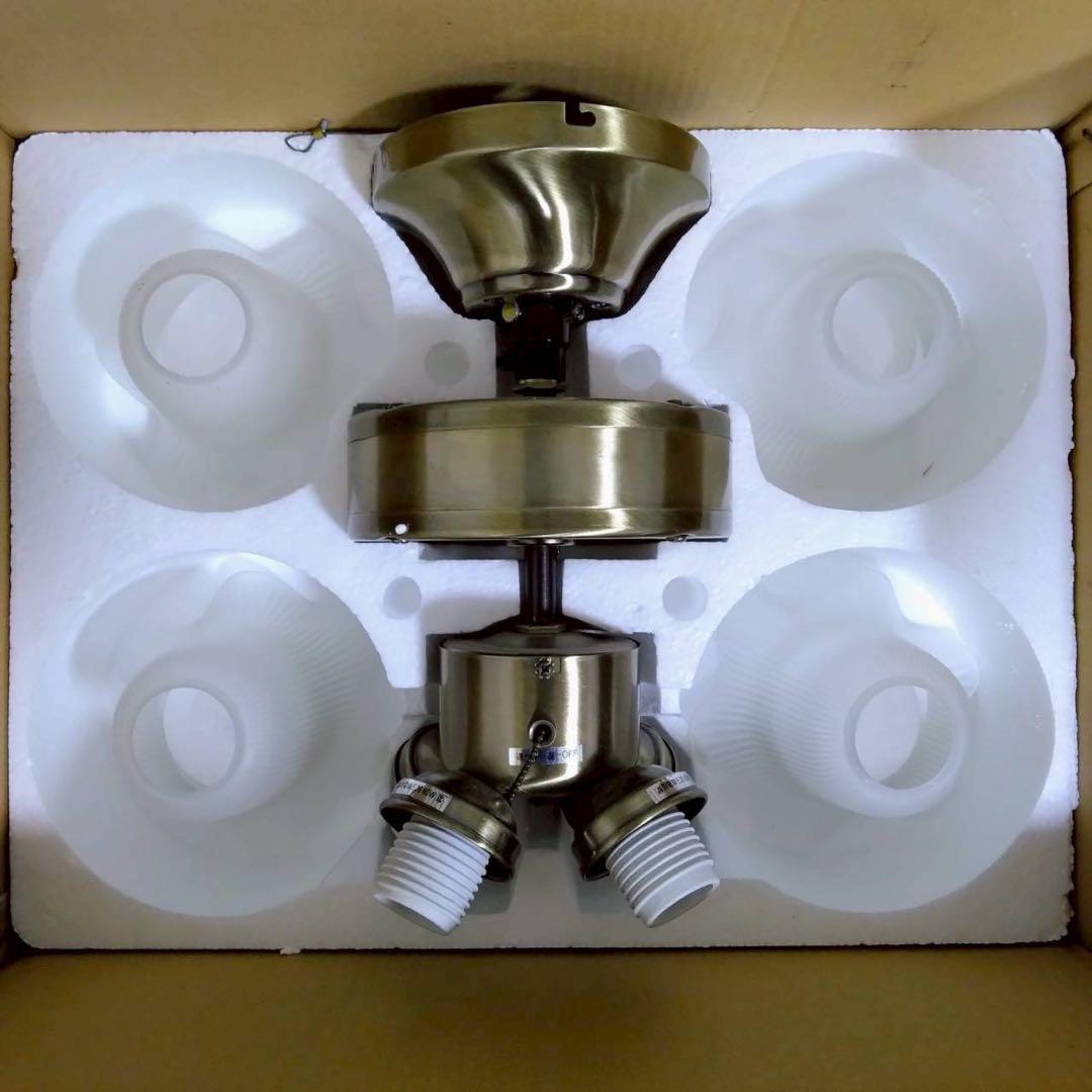 シーリングファン　CSF-117AB 一般ハウス球60W×4灯用