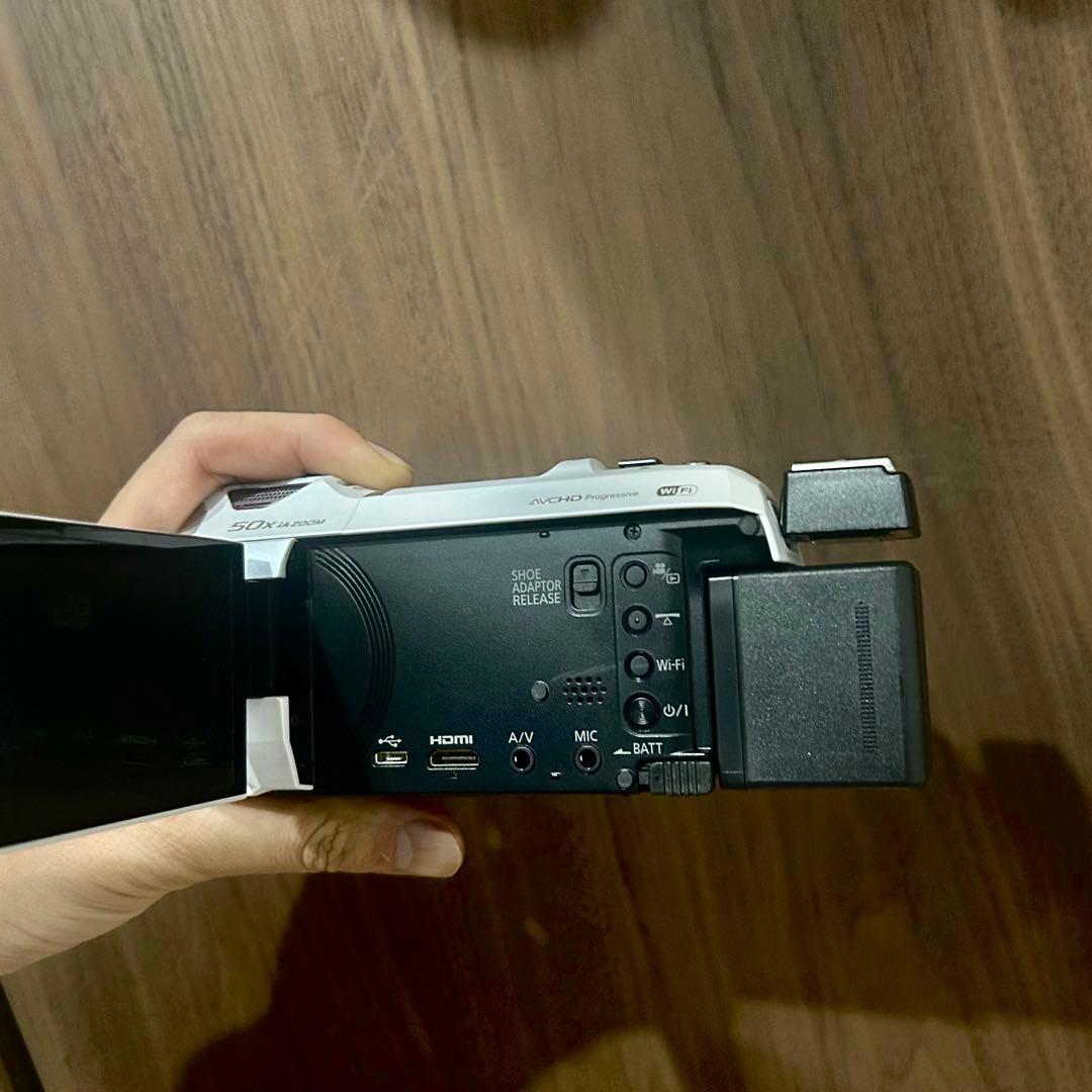 【Panasonic W850M ビデオカメラ】 箱付き本体＆SD32GB付★