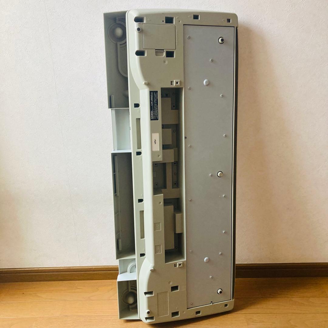 【美品】CASIO 光ナビゲーション キーボード LK-202TV