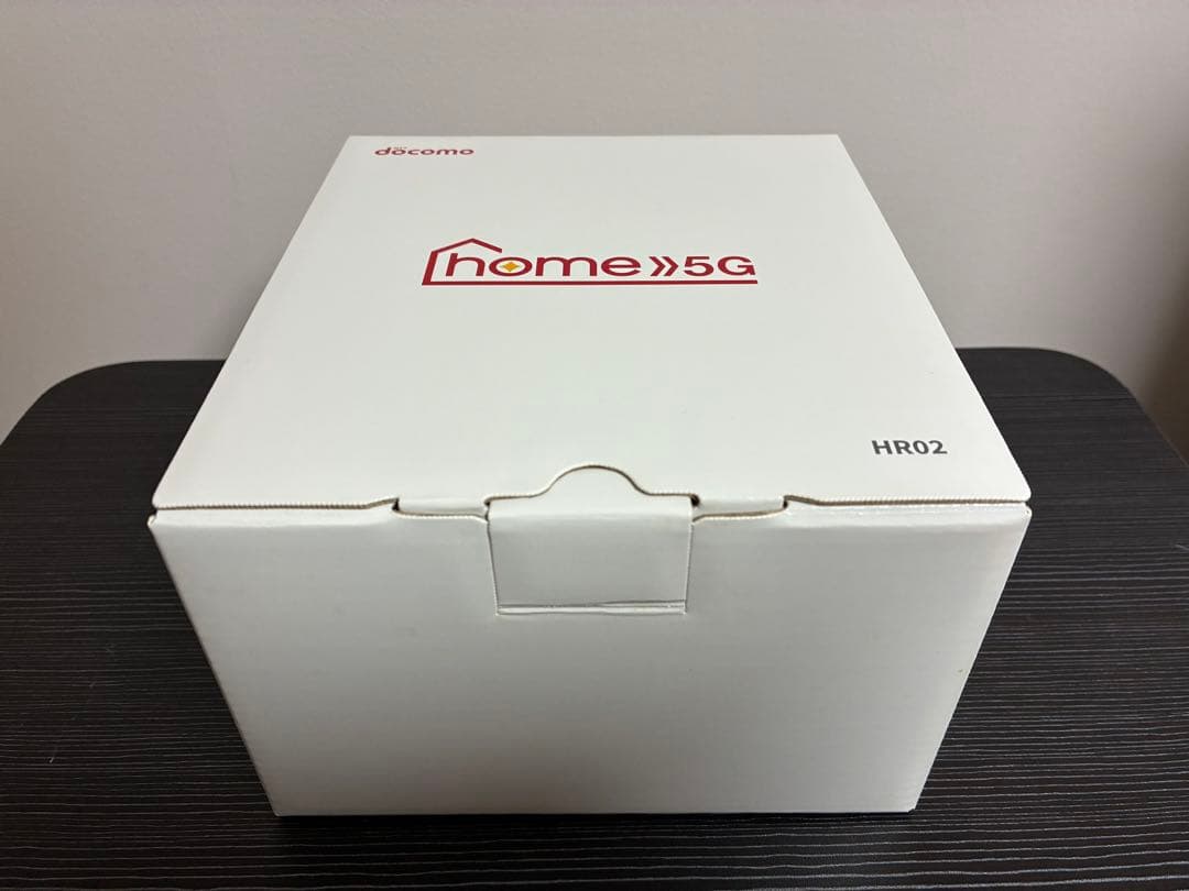 【美品】docomo 5g HR02 ACアダプター付 有線LAN未使用