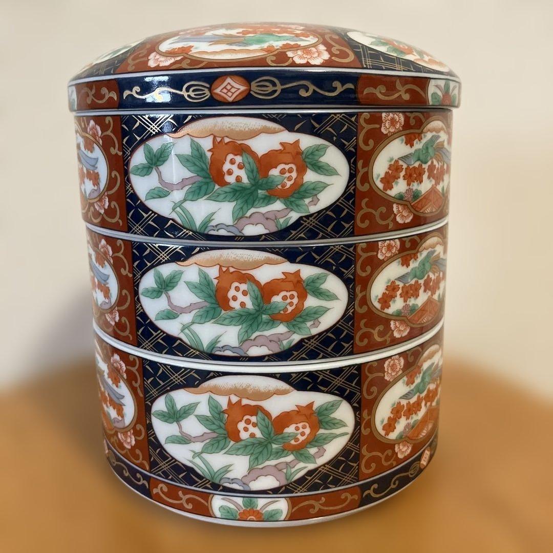 お正月　おせち　有田焼　醍醐窯　古伊万里