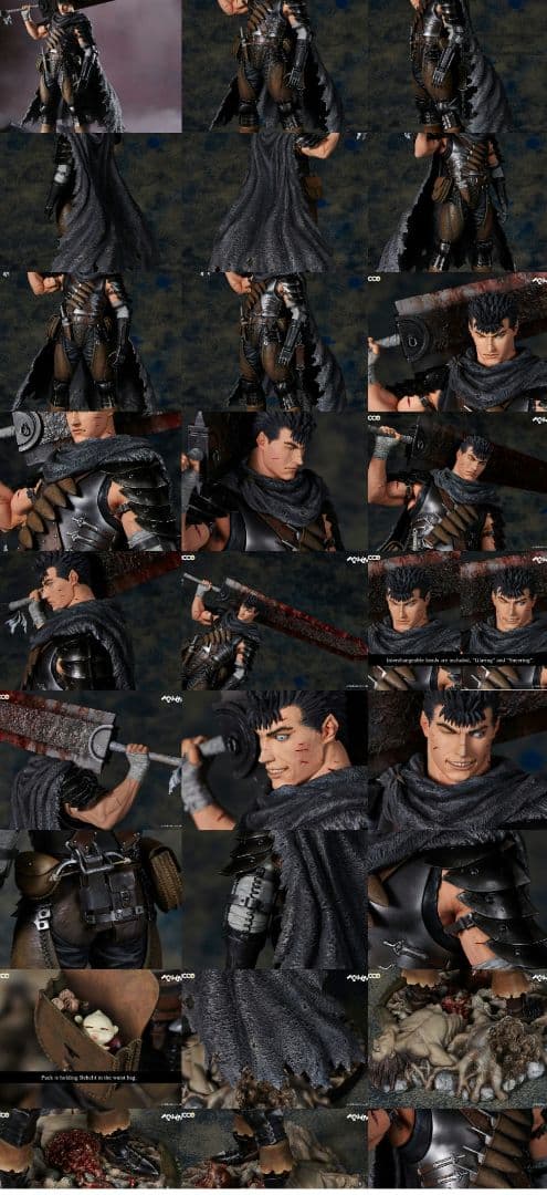 【希少品激レア】オリジナル版　Gecco　ガッツ 1/6スケールスタチュー.