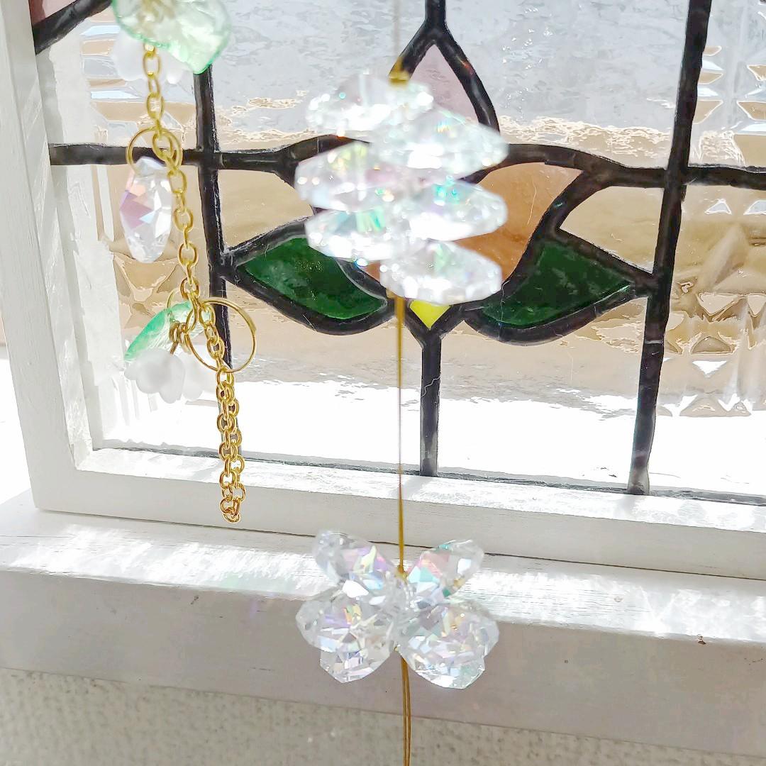 サンキャッチャー♡ハンドメイド「プレシオサのオクタゴンきれい♡」