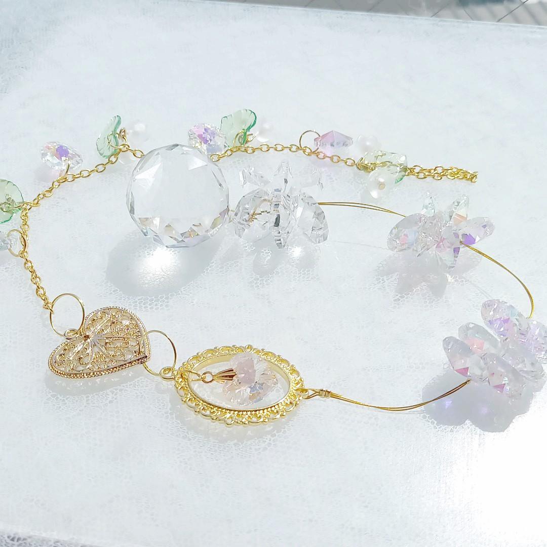 サンキャッチャー♡ハンドメイド「プレシオサのオクタゴンきれい♡」