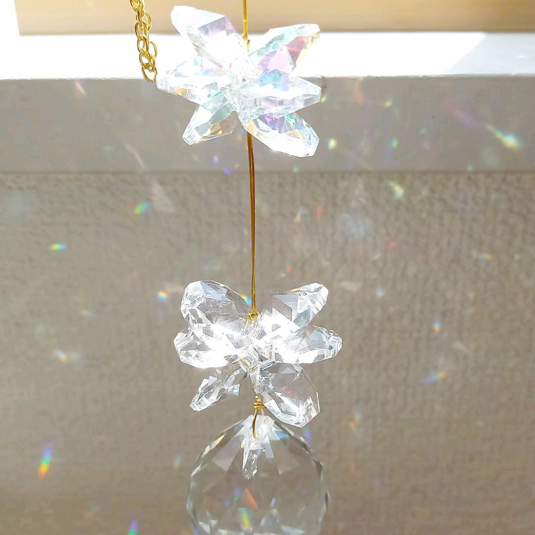 サンキャッチャー♡ハンドメイド「プレシオサのオクタゴンきれい♡」