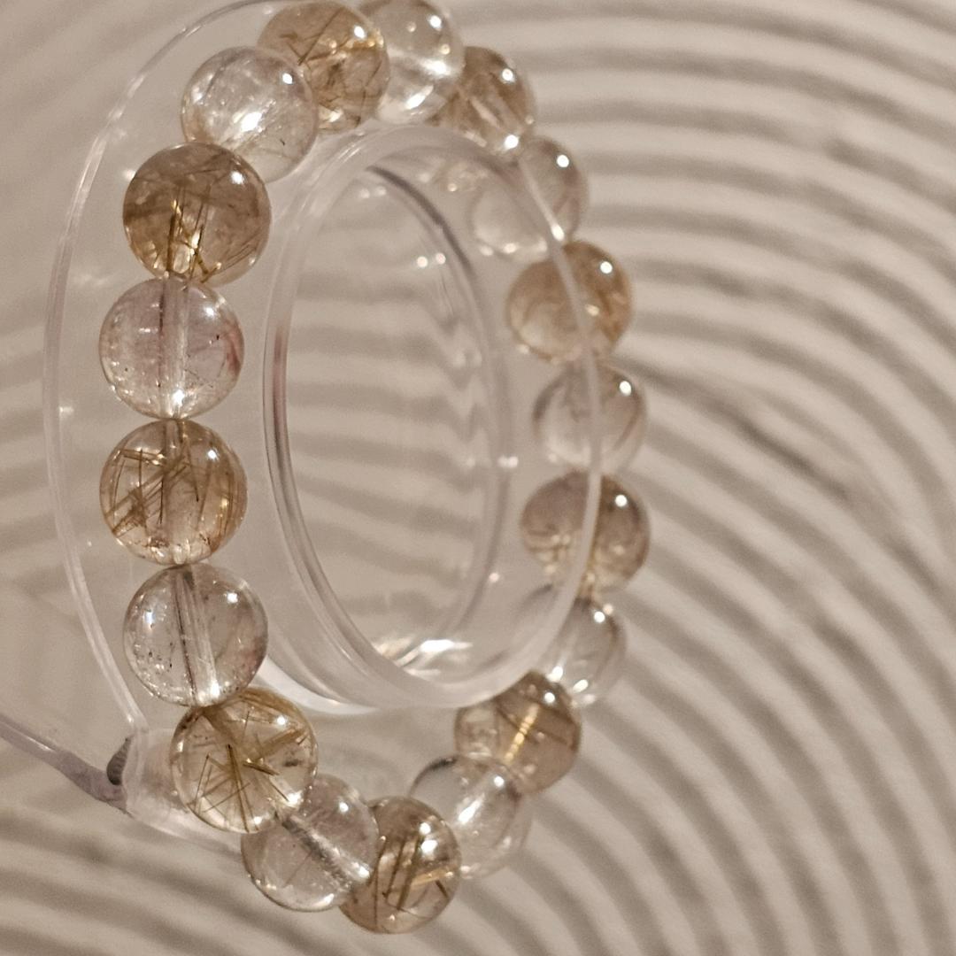 ゴールドルチル シルバールチル ブレスレット