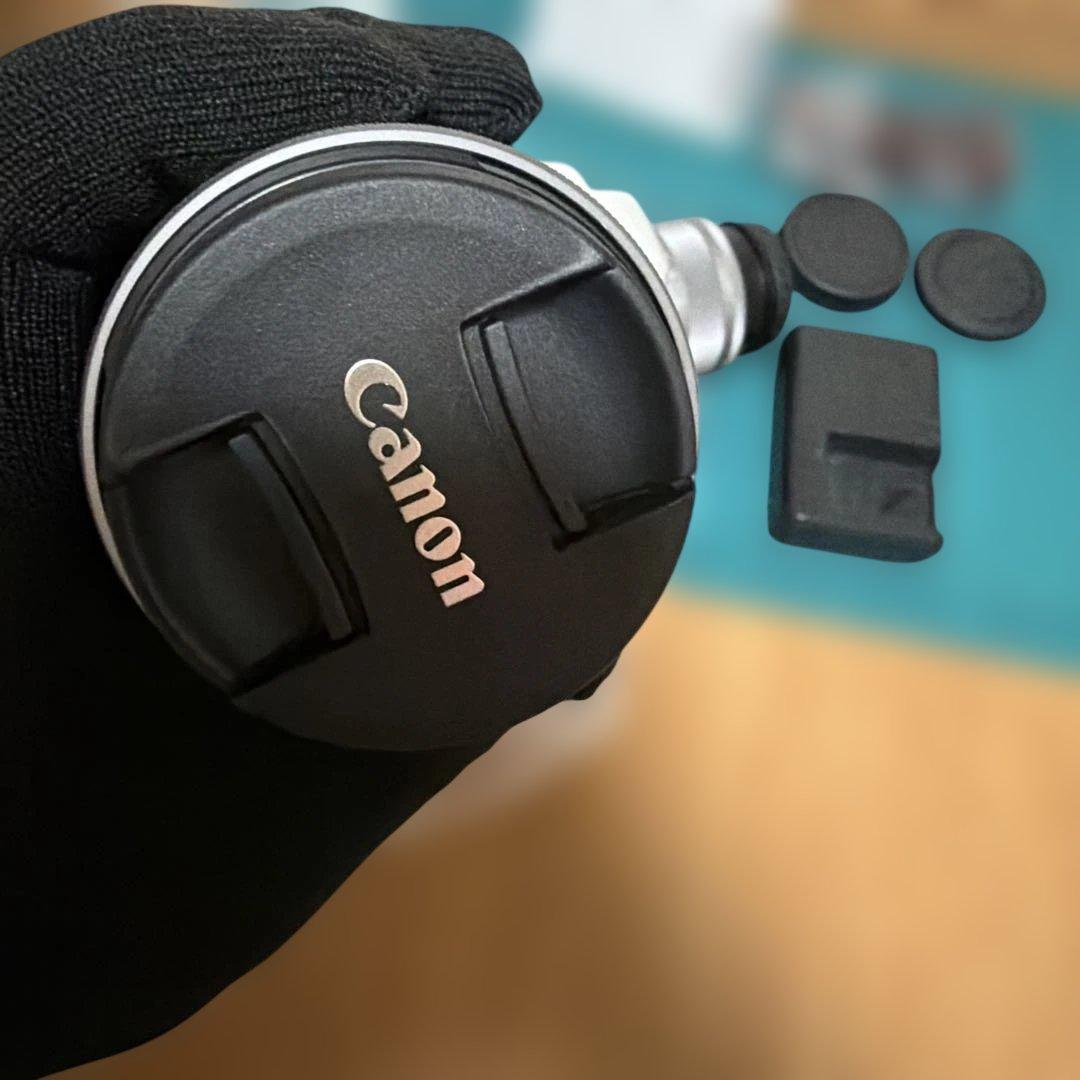 極美品 Canon EOS Kiss M ホワイト レンズ2個セット