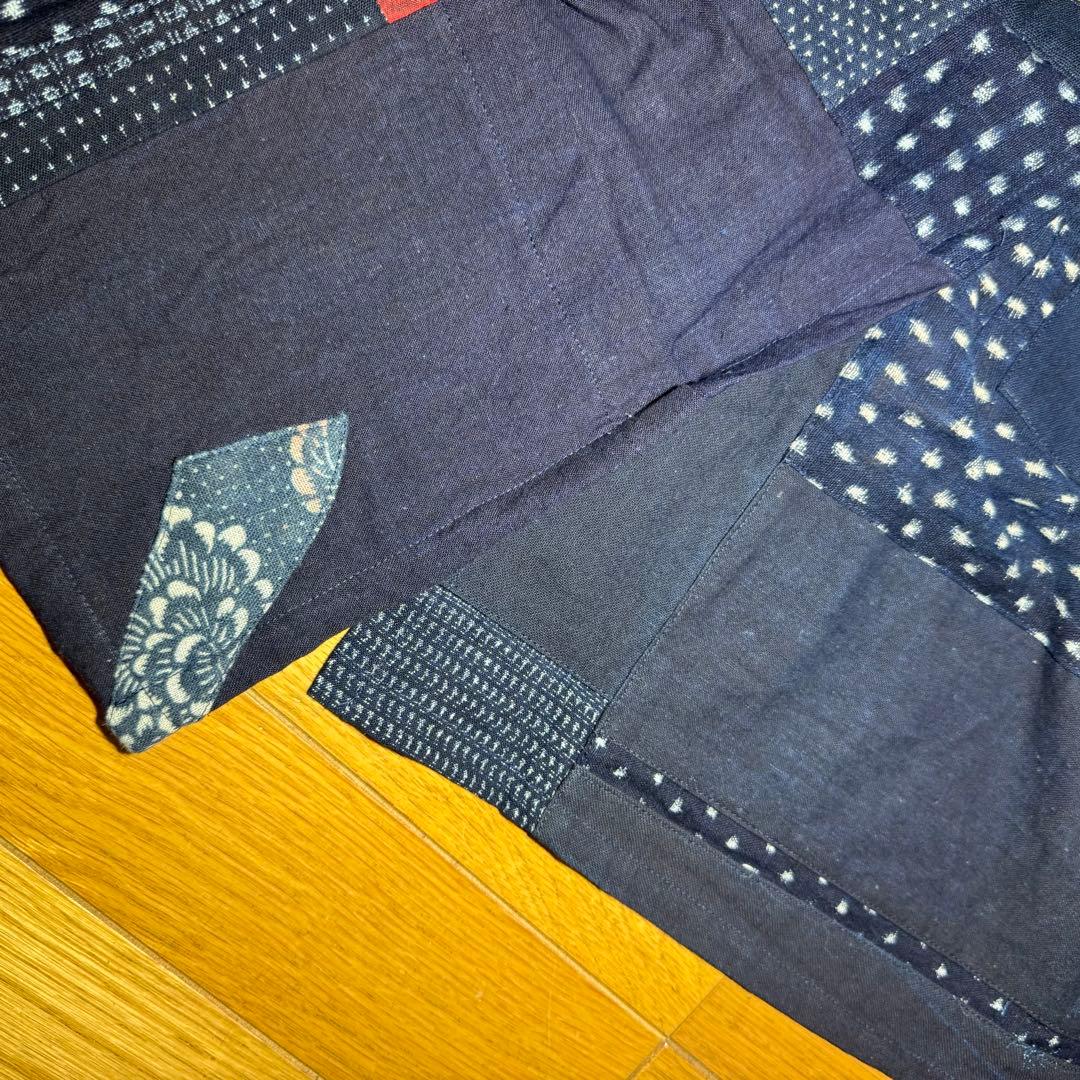 かすり 前掛け エプロン 手作り