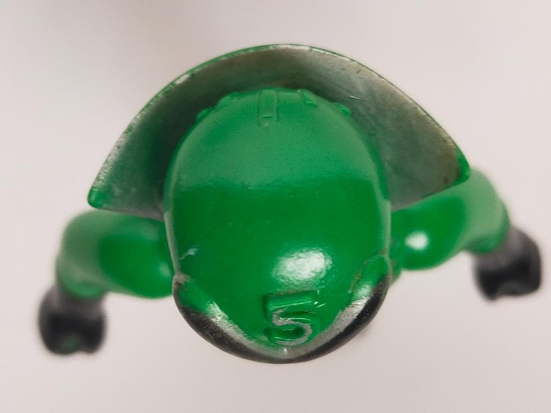 ポピー　ミドレンジャー　１３ｃｍ　ソフビ　当時物　ゴレンジャー