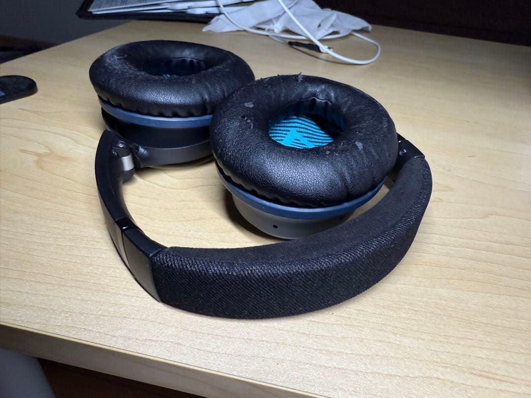 Bose QuietComfort QC25 ノイキャン+新品イヤーパッド