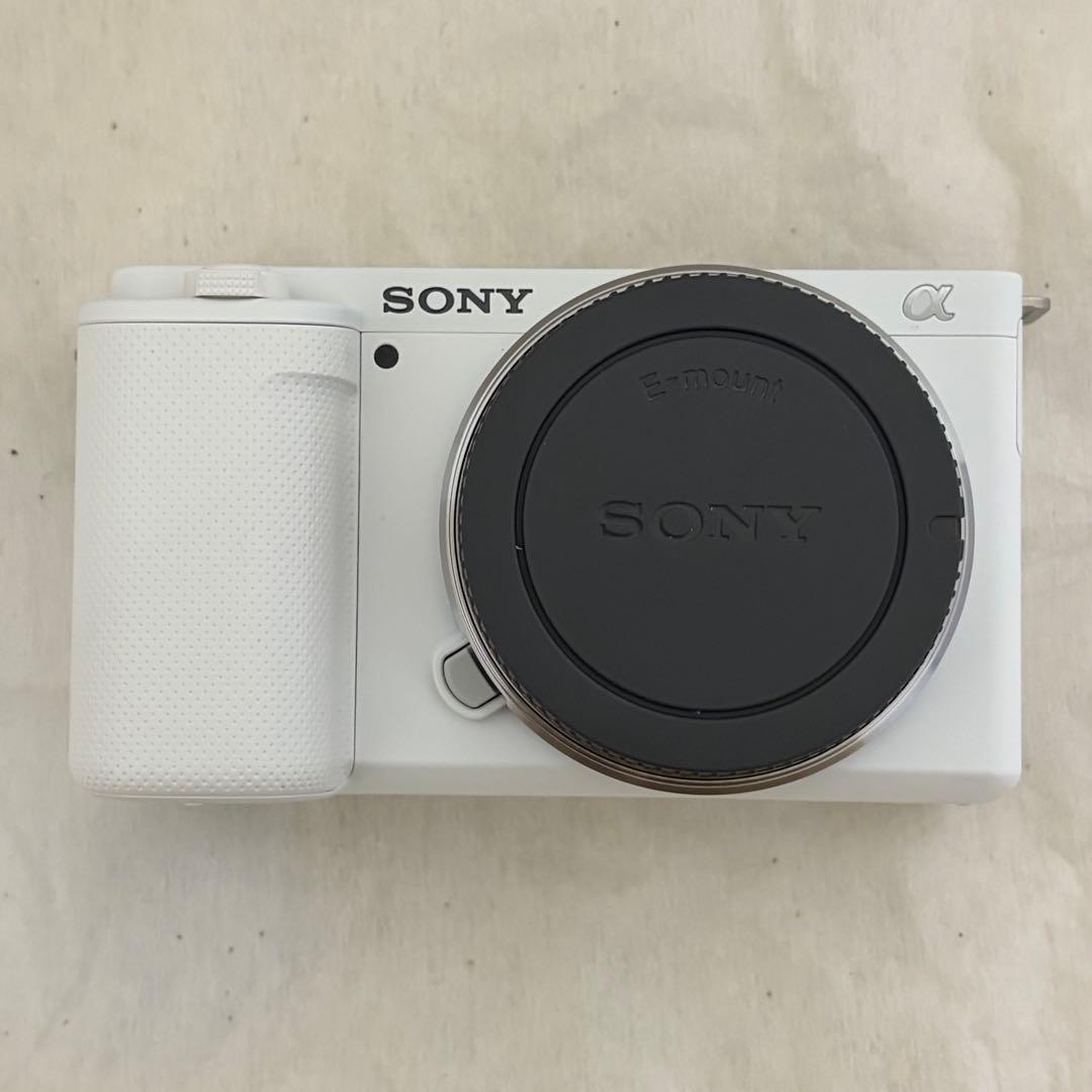 SONY ZV-E10 ボディ ホワイト