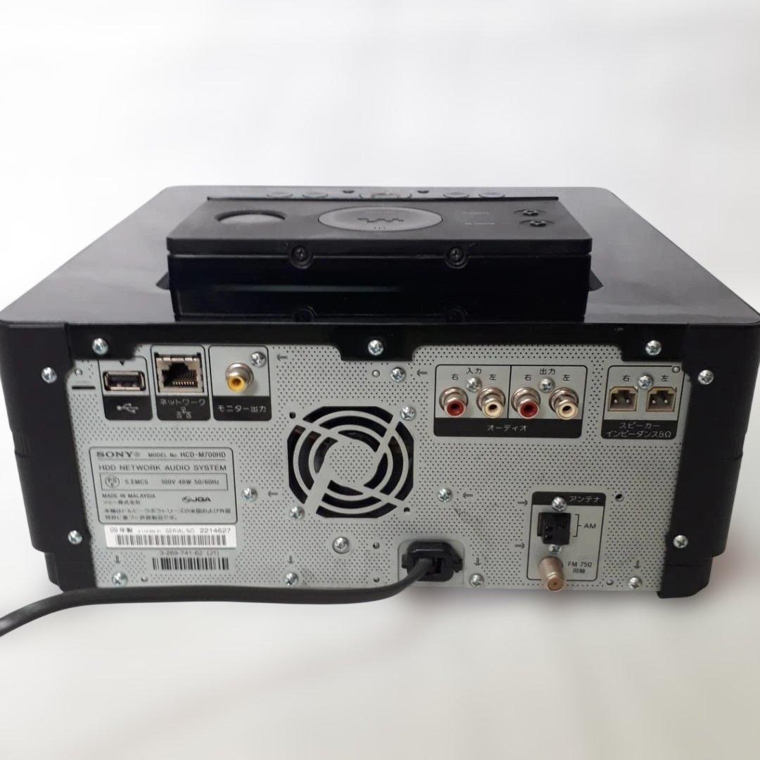 SONY　NAS‐M700HD　無線LANアダプター付　ネットジューク