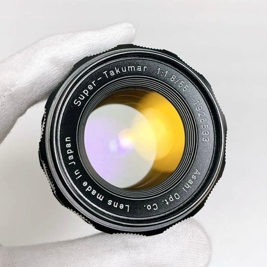 【光学美品】PENTAX Super Takumar 55mm f1.8 整備済