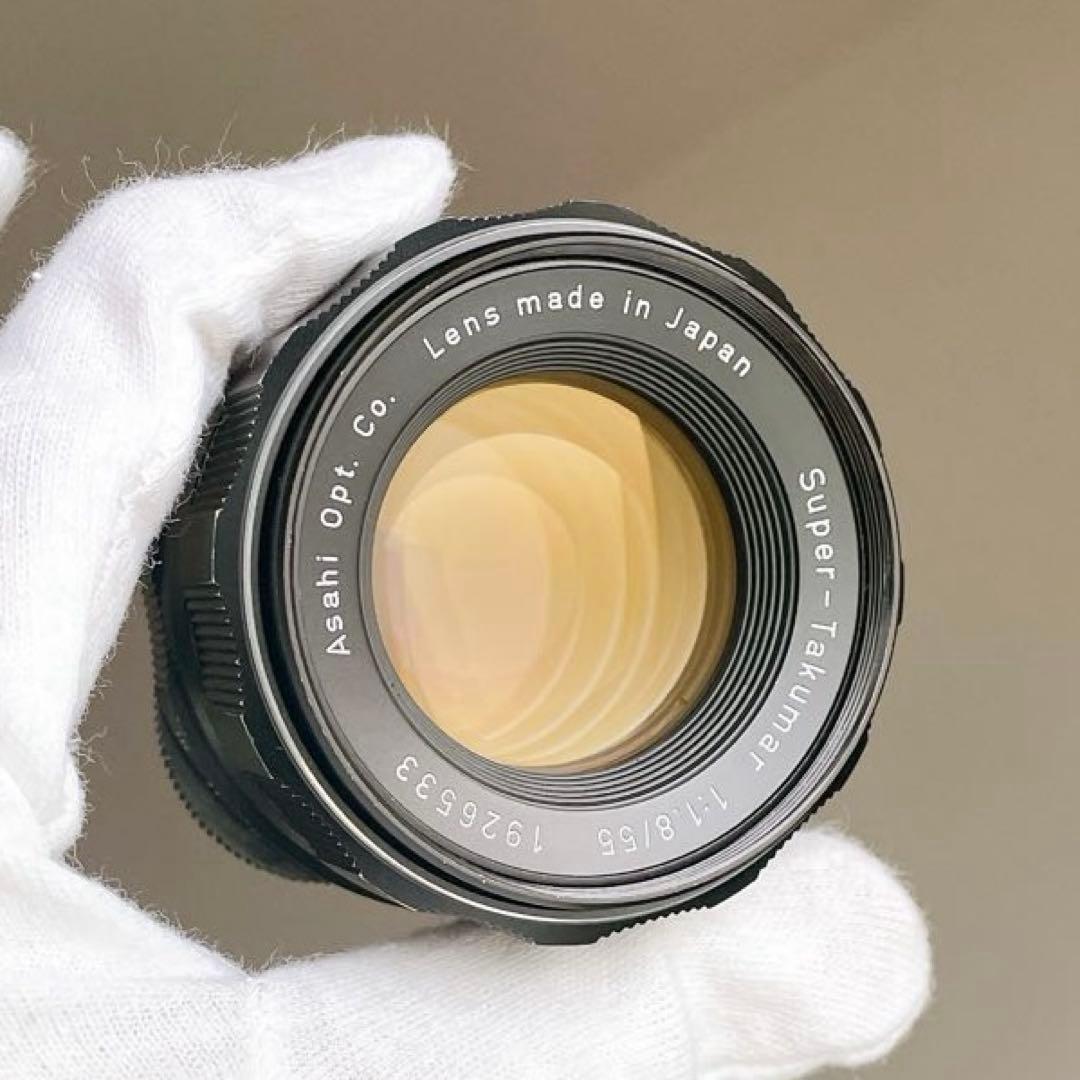 【光学美品】PENTAX Super Takumar 55mm f1.8 整備済