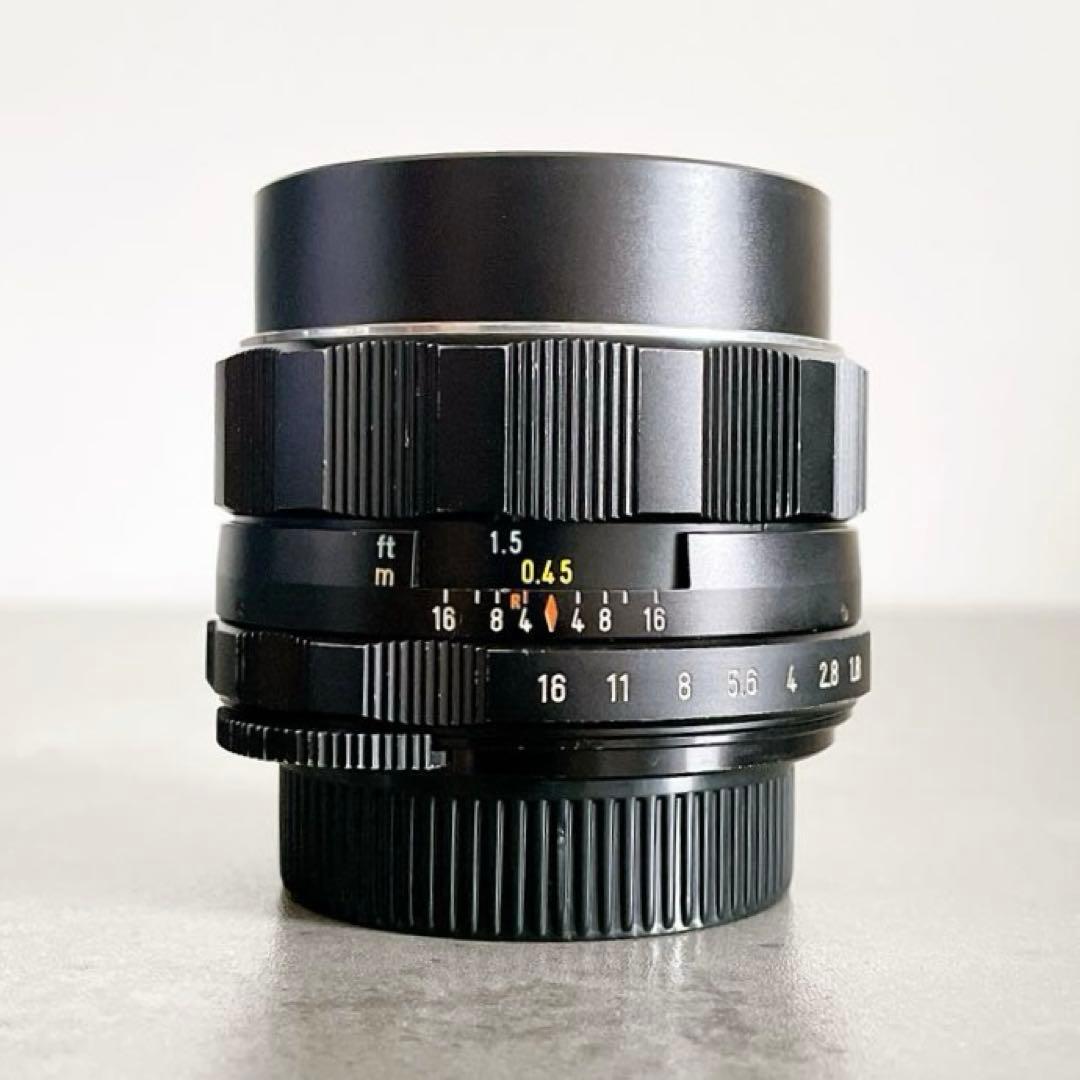 【光学美品】PENTAX Super Takumar 55mm f1.8 整備済