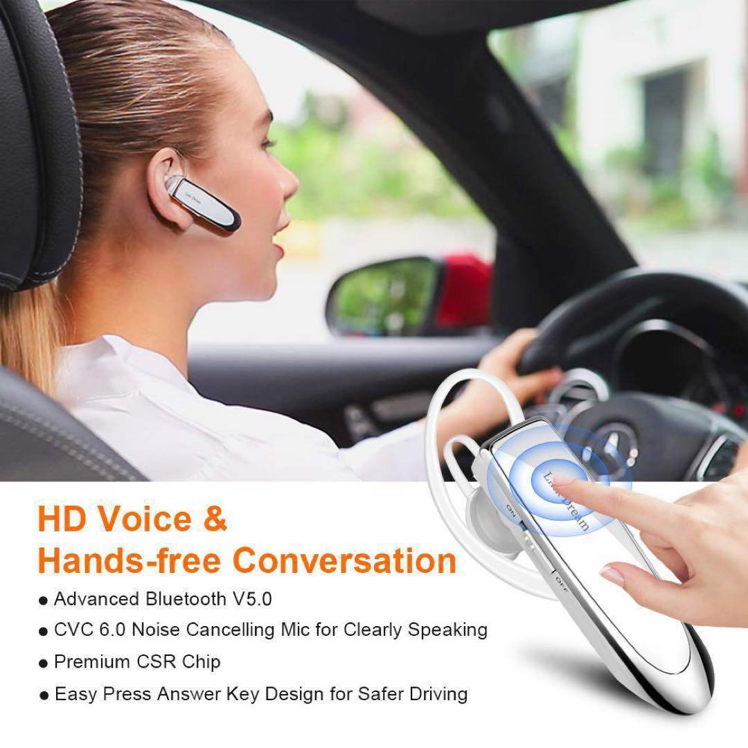 一点限り✨耳掛けイヤホン Bluetooth ワイヤレス 片耳 イヤホン