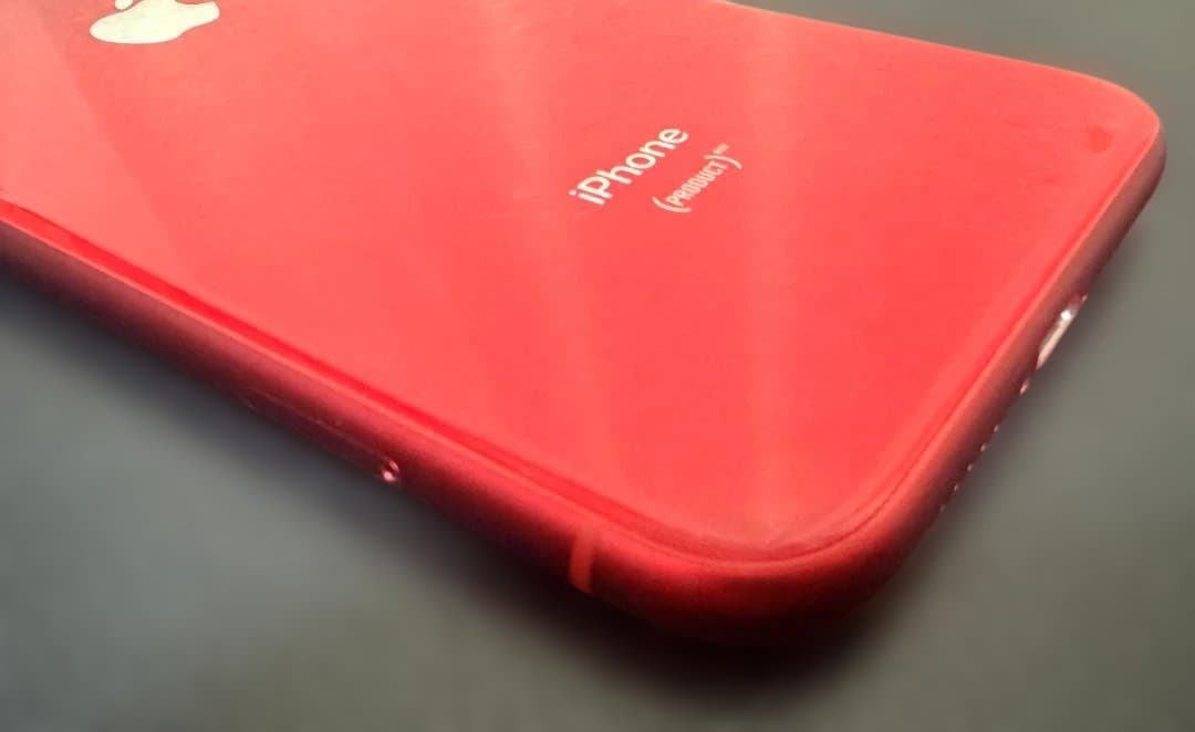 iPhone XR (PRODUCT)RED 64GB　充電スタンド等おまけあり