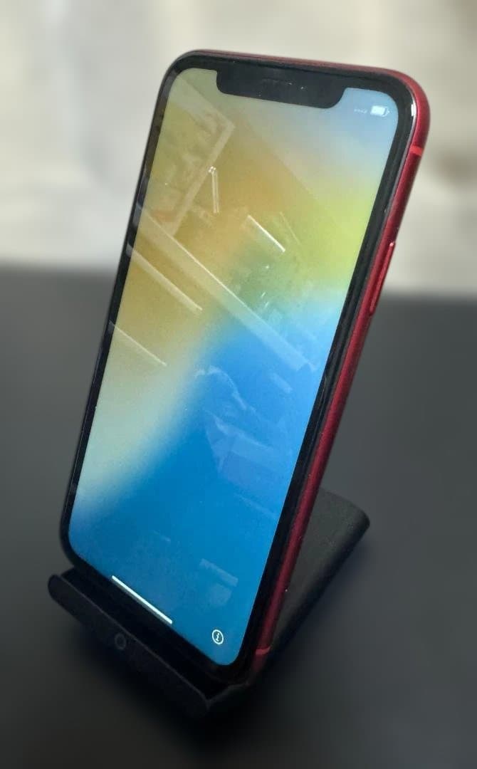 iPhone XR (PRODUCT)RED 64GB　充電スタンド等おまけあり