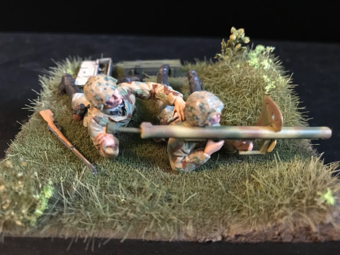 ジオラマ　ドイツ軍　1/35 レジン製フィギュア　完成品　第二次世界大戦