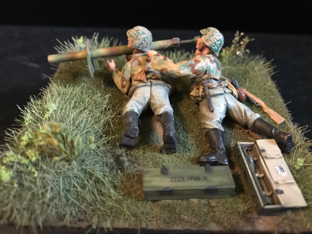 ジオラマ　ドイツ軍　1/35 レジン製フィギュア　完成品　第二次世界大戦