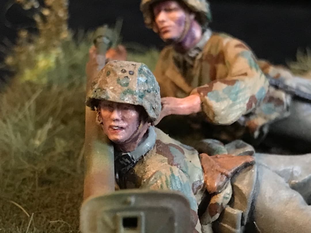 ジオラマ　ドイツ軍　1/35 レジン製フィギュア　完成品　第二次世界大戦