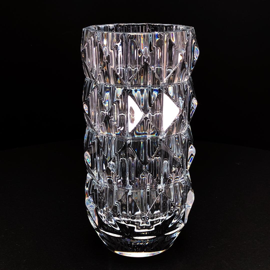 【美品・箱付き】バカラ ／ルクソール フラワーベース 花瓶／BC409