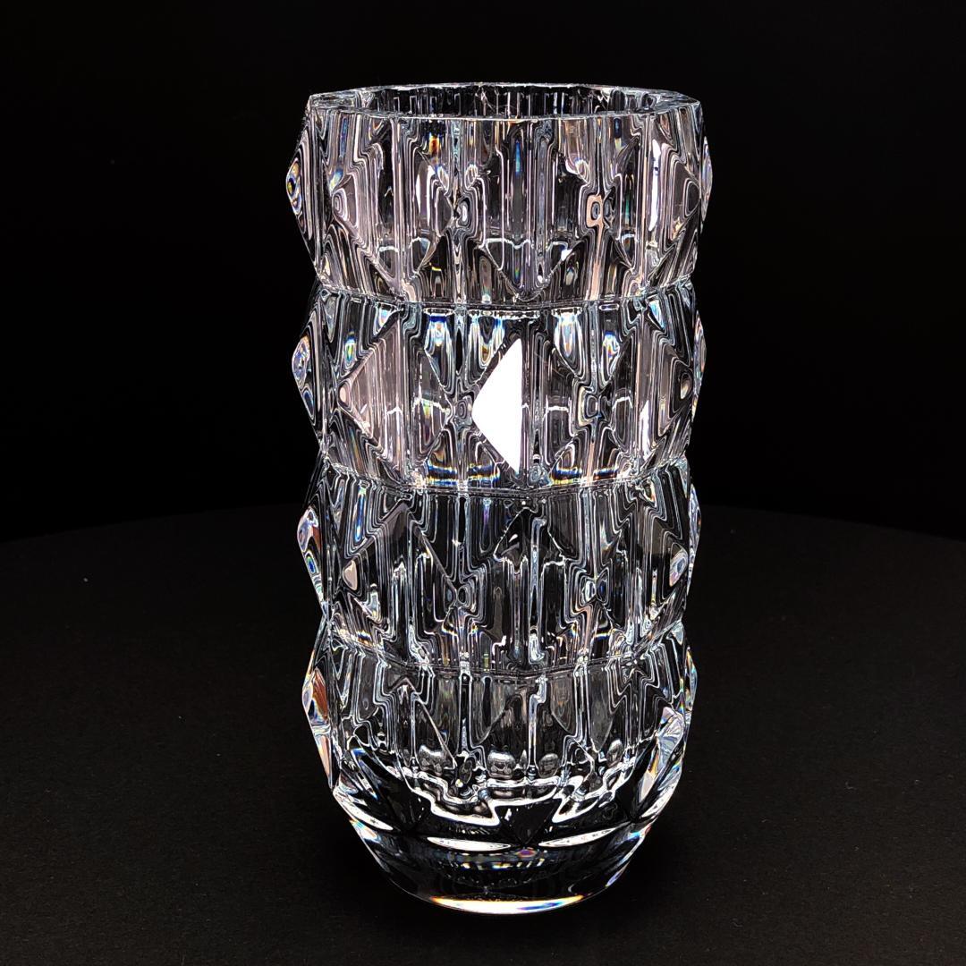 【美品・箱付き】バカラ ／ルクソール フラワーベース 花瓶／BC409