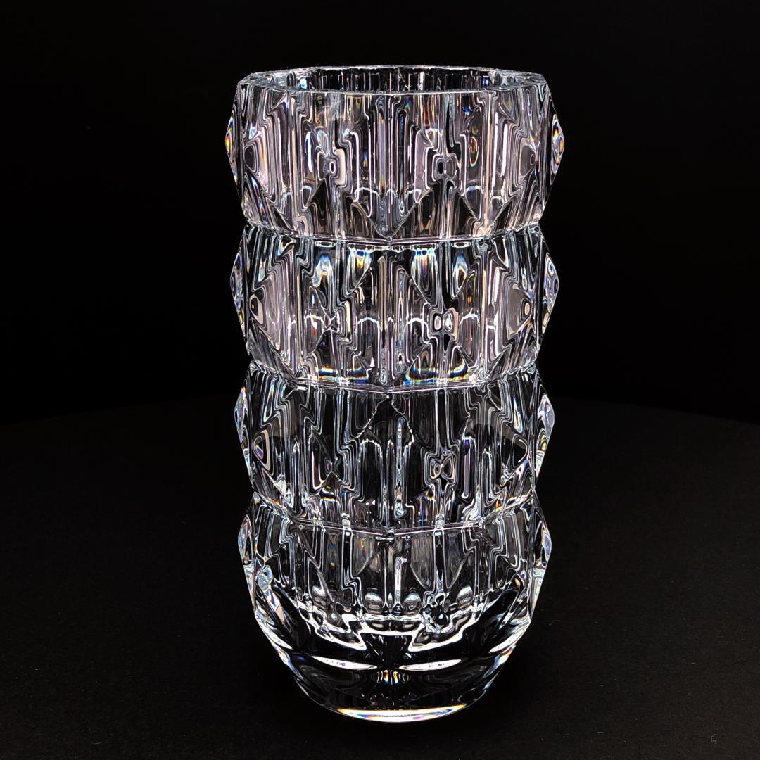 【美品・箱付き】バカラ ／ルクソール フラワーベース 花瓶／BC409