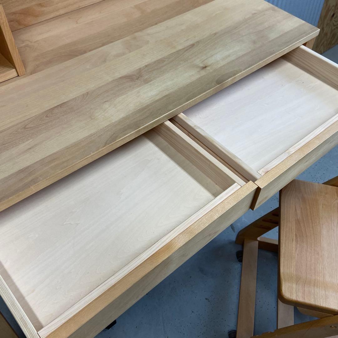 杉工場⭐️レグシー　学習机　セット　北欧　ナチュラル