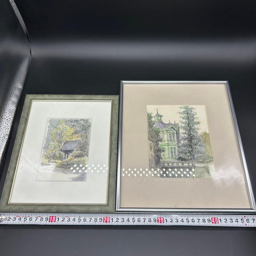 スケッチのバスケット展 あの街 この町 海蔵寺山門 旧栃木県庁舍 ヌ11