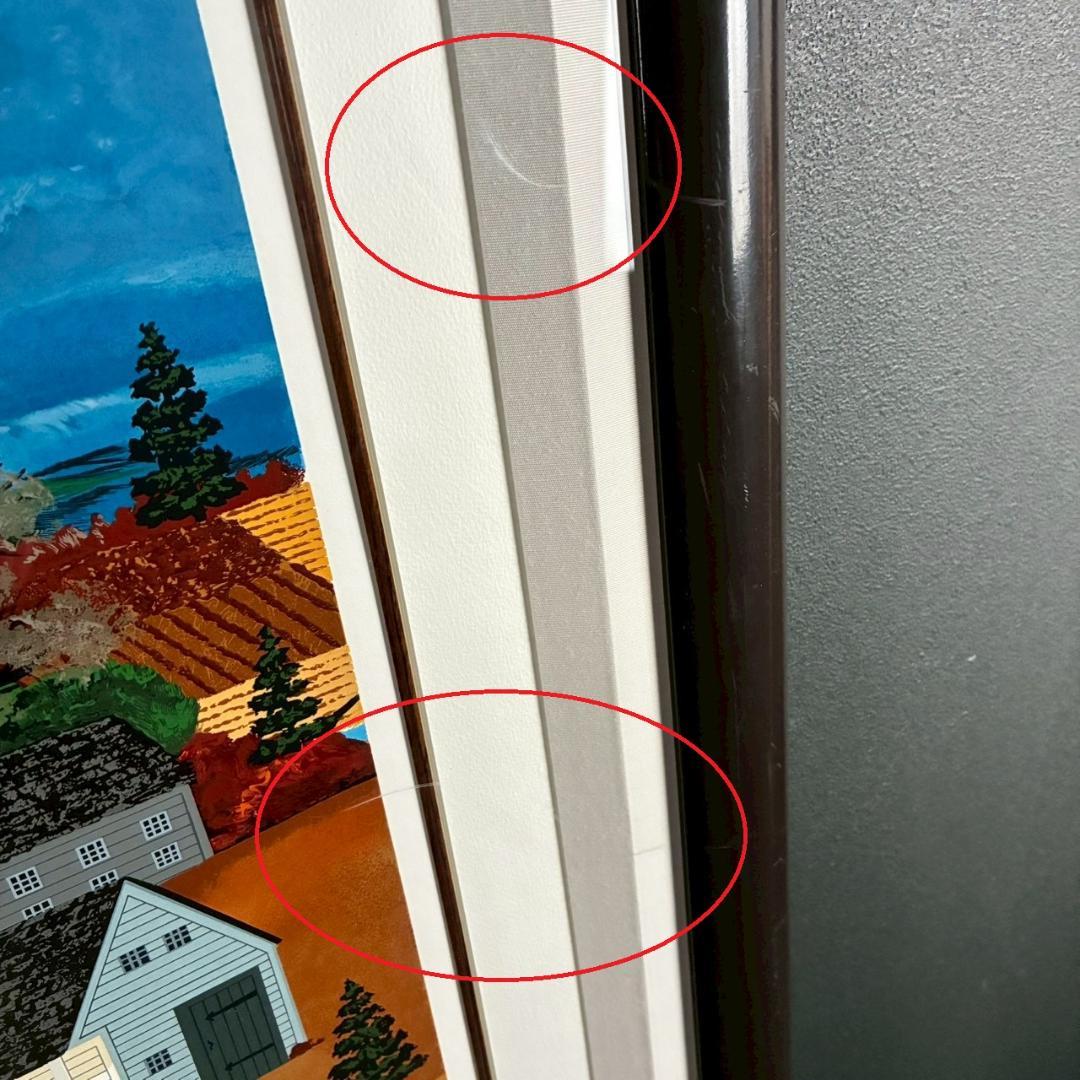 ジェーン・ウースター・スコット「豊かな実り」シルクスクリーン 大作 直筆サイン入