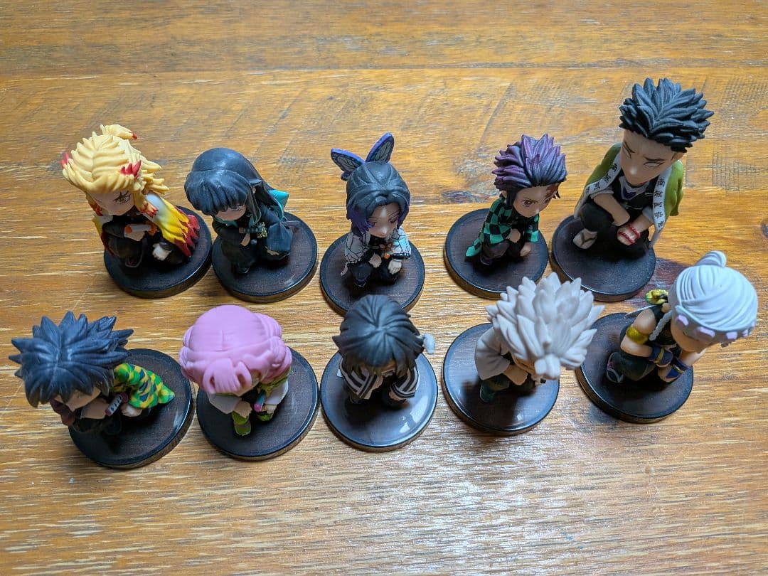 鬼滅の刃　フィギュアセット　柱　竈門炭治郎