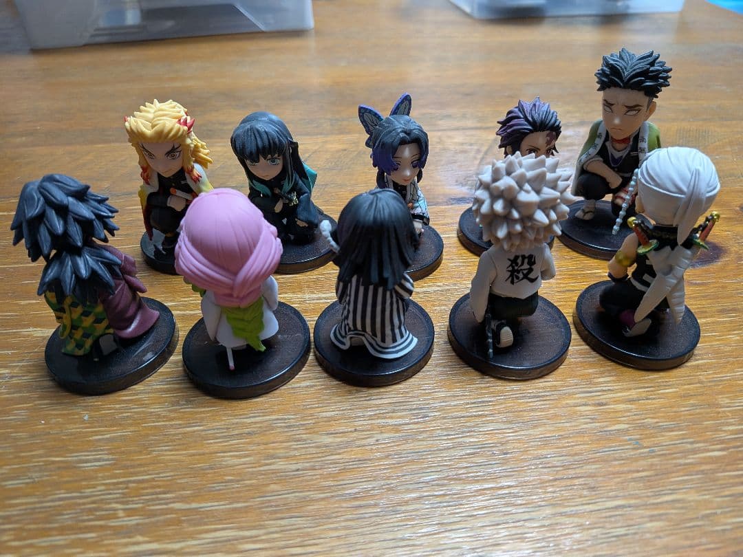 鬼滅の刃　フィギュアセット　柱　竈門炭治郎